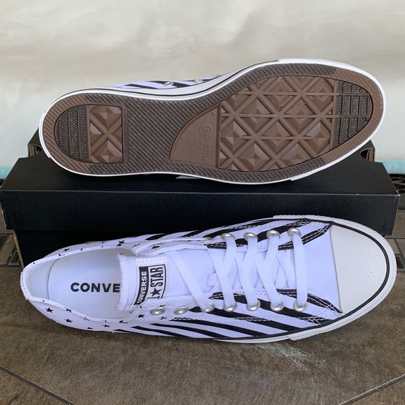 CONVERSE CTAS OX WHITE/BLACK/WHITE MENS - Picture 4 of 15